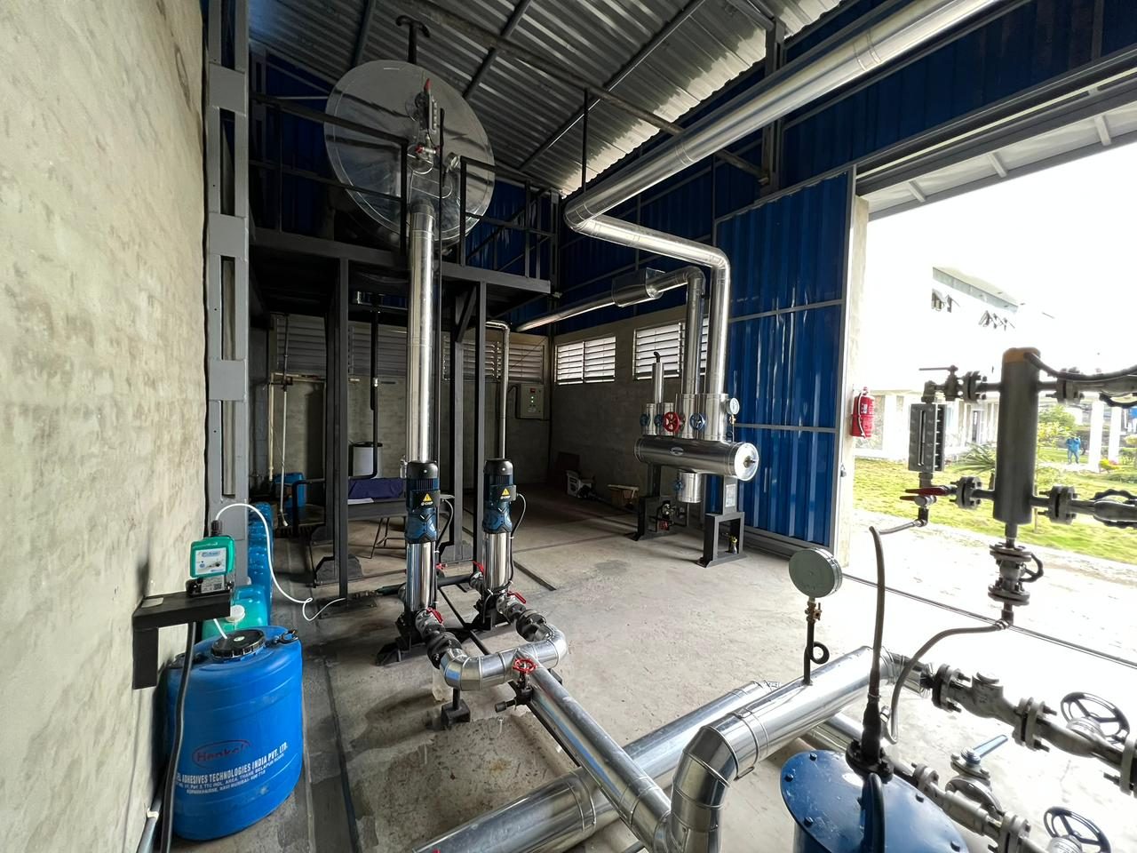Nepal's First 1000 kg/hr Electric Steam Boiler Installation