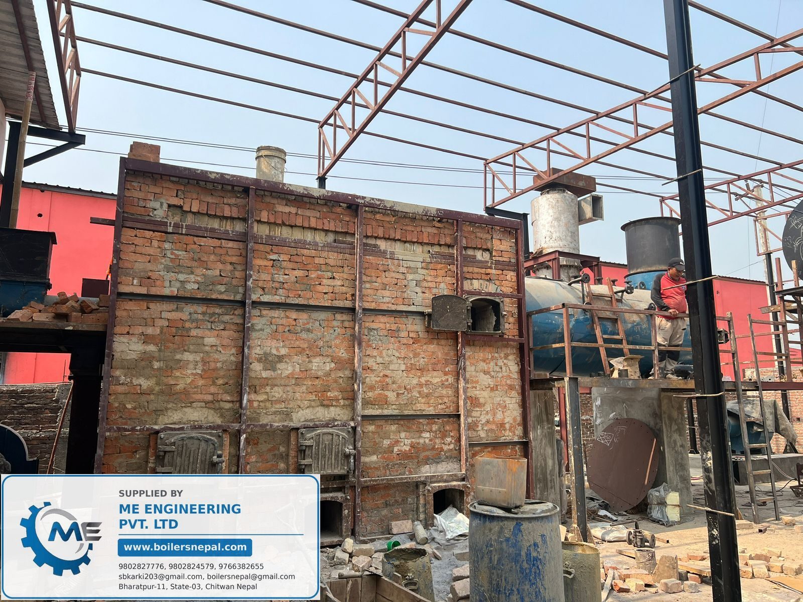 Banbhori Pvt. Ltd. - 3000 kg/hr Steam Boiler Supply & Commissioning