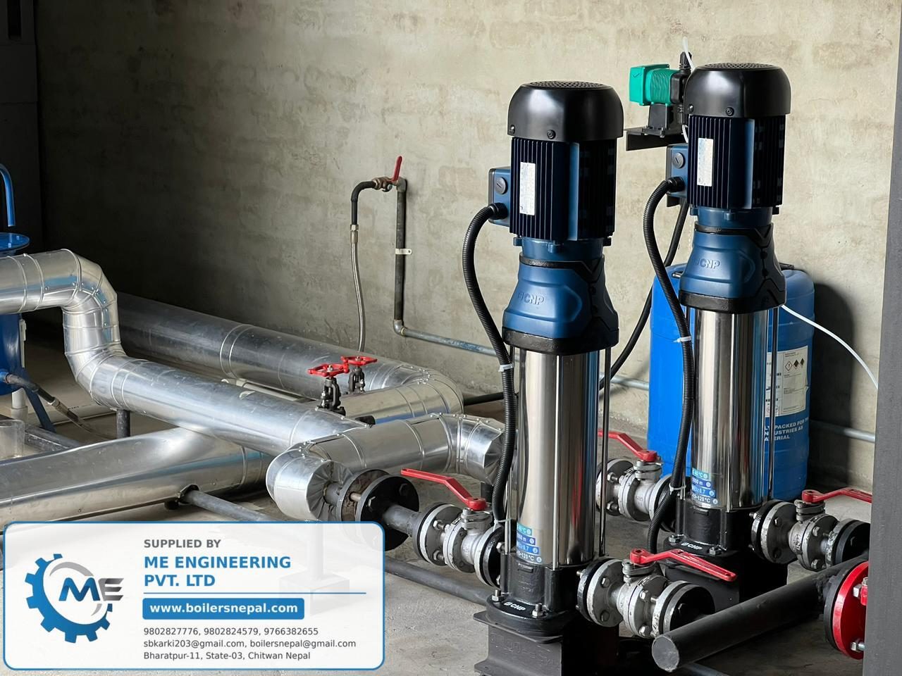Nepal's First 1000 kg/hr Electric Steam Boiler Installation