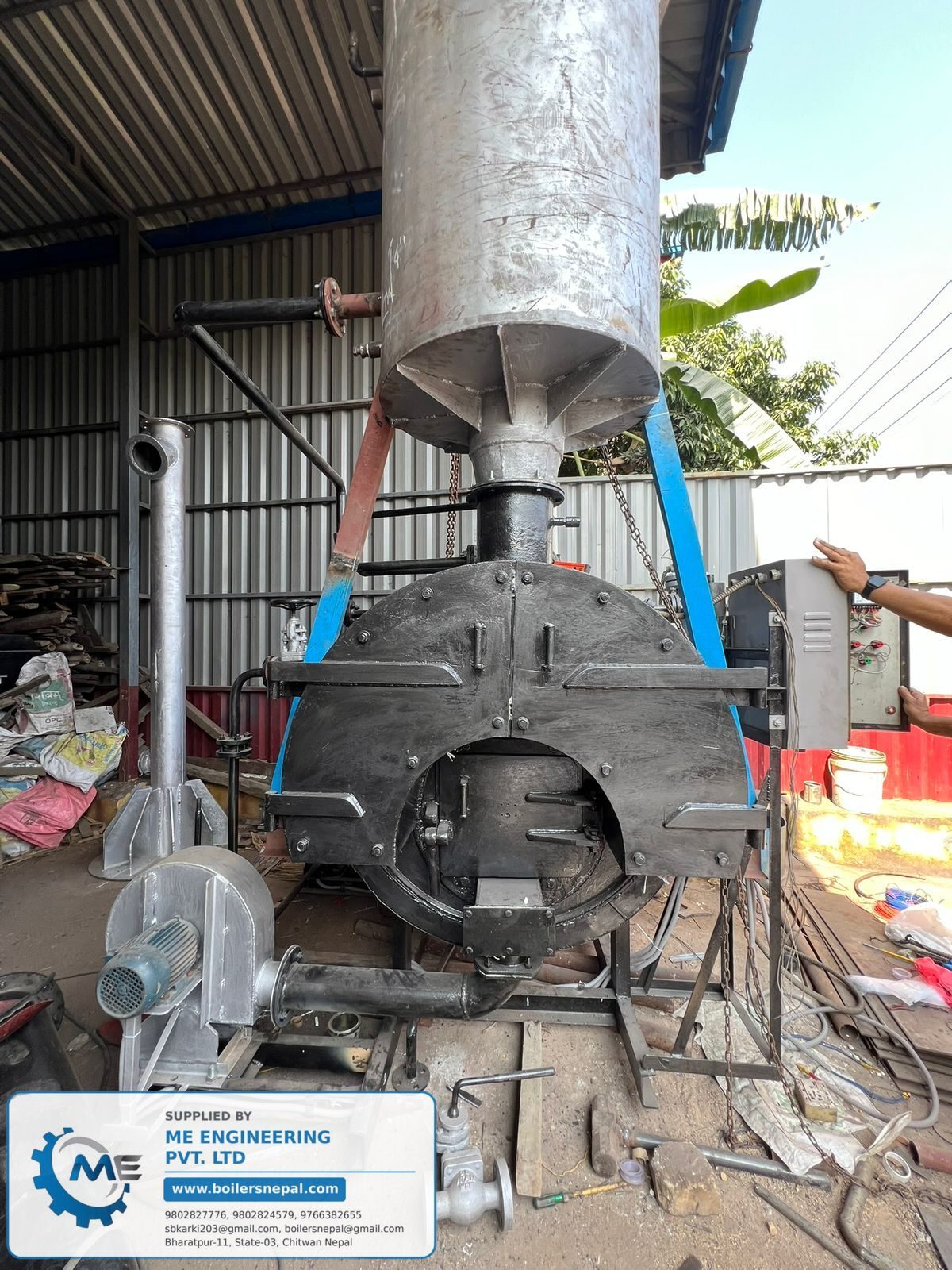 Front head / burner