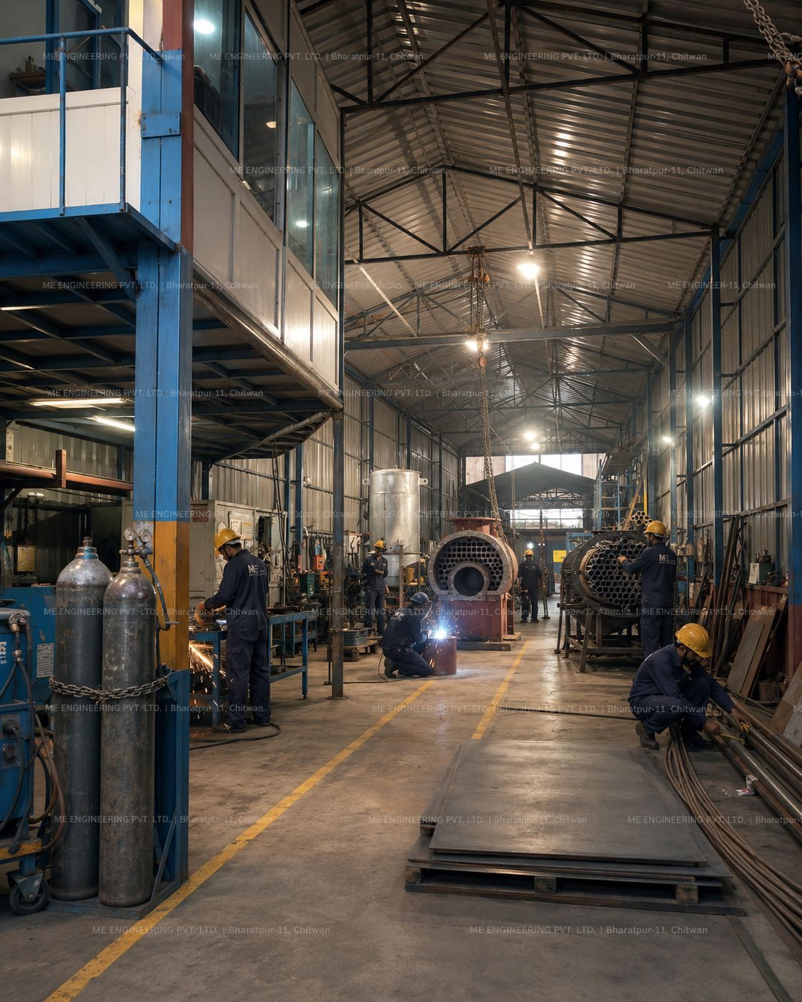 ME Engineering boiler house engineering